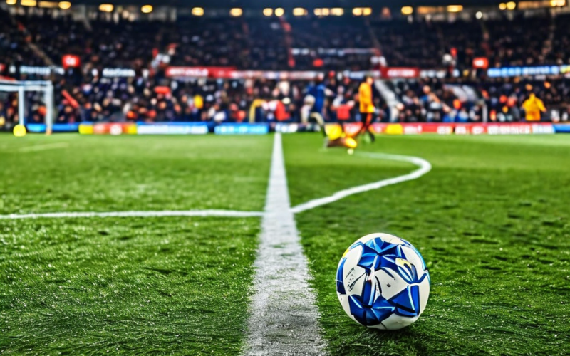 승점이 동률인 두 축구팀의 순위를 결정하는 중요한 요소인 골득실을 강조하는 화살표가 표시된 리그 순위표 이미지입니다.